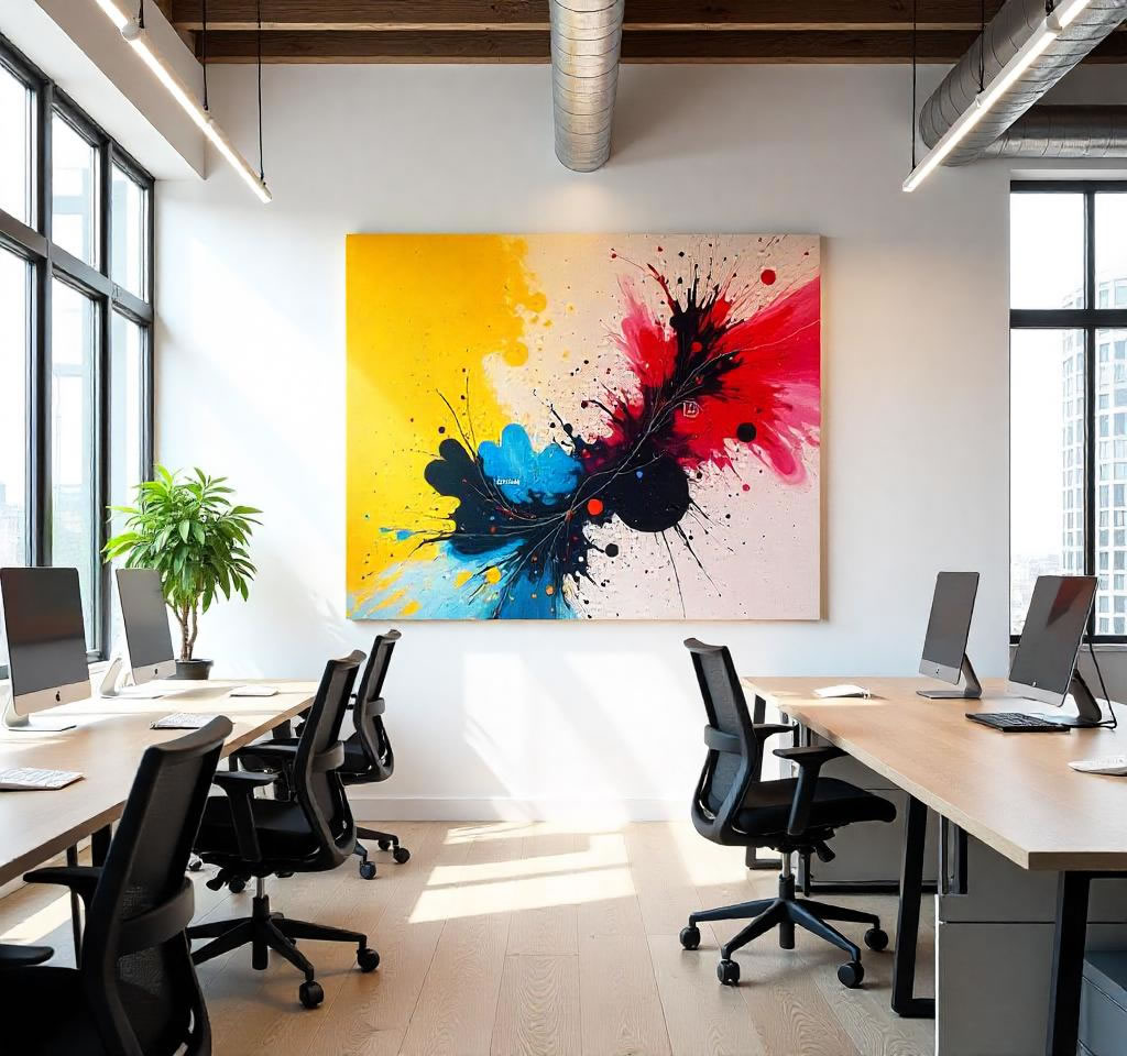 Whiteboard & Artwork Hanging